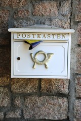 Publicity, magazines in letterbox 