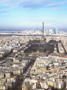 Luftaufnahme der Stadt Paris