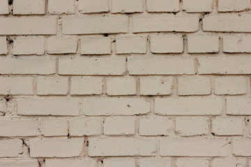 a fragment of a brick wall