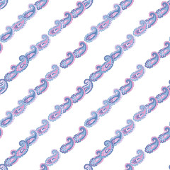Seamless paisley pattern