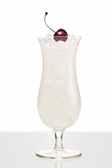 Pina colada glass.