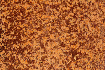 rusted iron background or texture