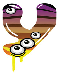 Halloween characters and buttons