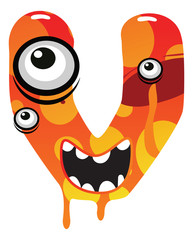 Halloween characters and buttons