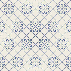 seamless damask pattern