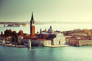 Fototapeta premium view of San Giorgio island, Venice, Italy