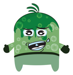 Halloween characters and buttons