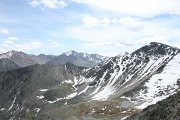 Altai region Russia mountain landscapes