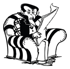 Halloween characters vector