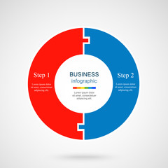 Vector infographics template