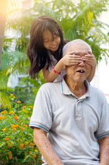 Fototapeta premium Asian family