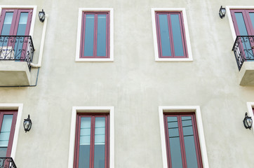 background and texture , windows
