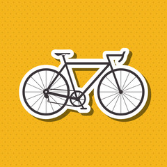 Fototapeta premium Flat illustration of bike lifesyle design, edita