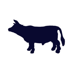 cow silhouette