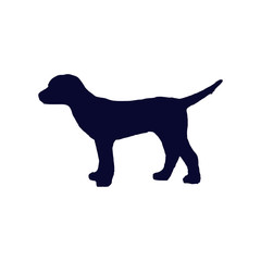 dog silhouette 