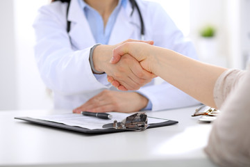 Partnership, trust and medical ethics concept