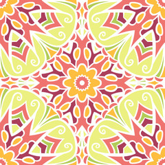 Mandala seamless pattern