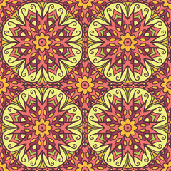 Mandala seamless pattern