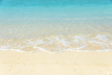 Fototapeta na wymiar Turquoise water, Beach of Gili Meno, Indonesia