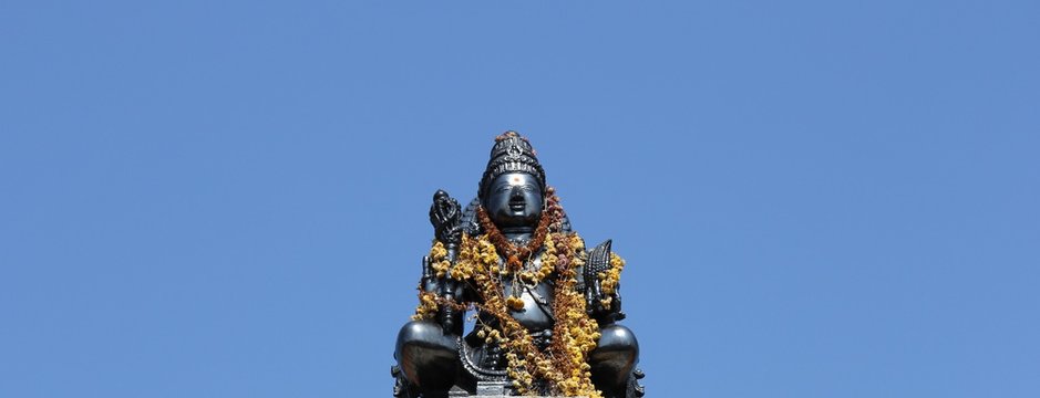 Shravanabelagola - Karnataka, Indien.