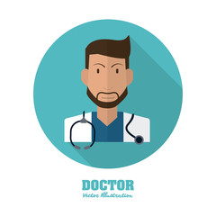 Doctor design, medical and healthcare concept