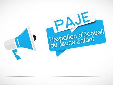 m&eacute;gaphone : PAJE