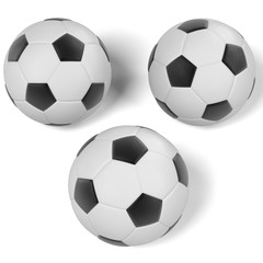 Obraz premium 3d renderings of soccer ball