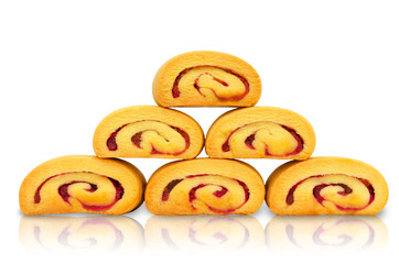 Sweet pastries filled with jam