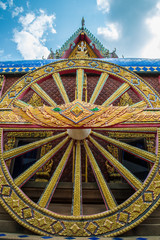 Temple in Thailand,  Wat Prathat Ruang Rong, Thailand.