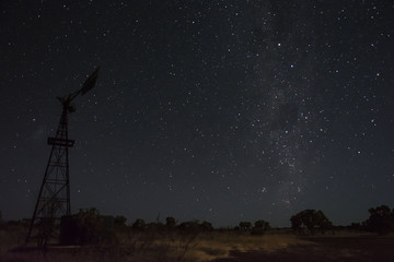 Stars in the outback of Australia