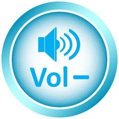 Icon light volume minus