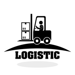 Logistic design. Shipping and Delivery conception 