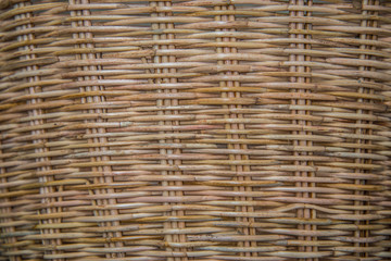 Obraz premium Striped wicker baskets