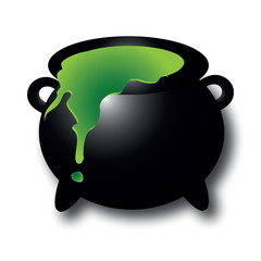 Halloween characters and buttons