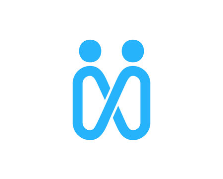 Infinity People - People Connect Logo