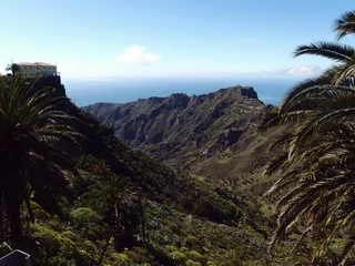 Fototapete La Gomera Canary Islands Spain Viewpoint Bailadero © fanishot