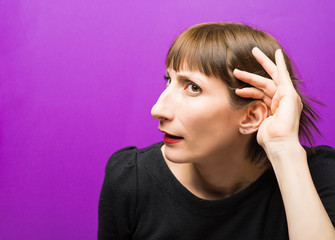 girl overhears