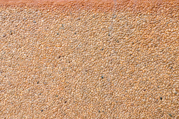 Cement with small gravel texture