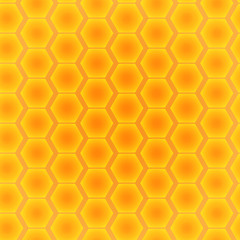 Fototapeta premium Abstract seamless pattern of hexagons. Vector illustration