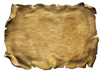 Parchment scroll pirate paper