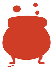 witch cauldron symbol