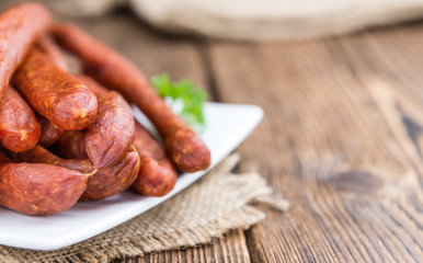 German Mettwurst (Chilli flavoured)