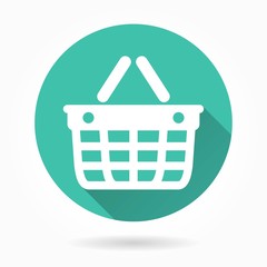 Shopping basket  vector icons.