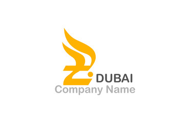 Fototapeta DUBAI Word in arabic calligraphy in a contemporary style can be used as logo for that companies has Dubai in there logo and for special events based in dubai obraz