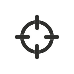 Aim - vector icon.
