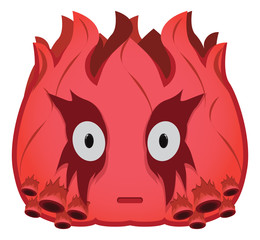 Halloween spooky clipart vector