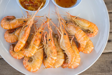grilled shrimp