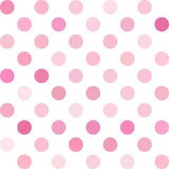 Pink Polka Dots Background, Creative Design Templates