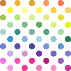 Colorful Polka Dots Background, Creative Design Templates