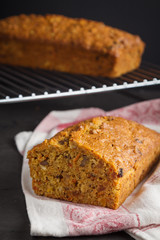 Fresh carrot cake
